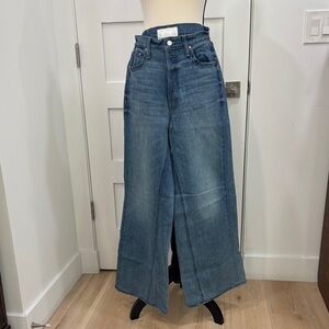 MOTHER Superior Jeans Size 30 Wide Leg The Enchanter Heel Size 30